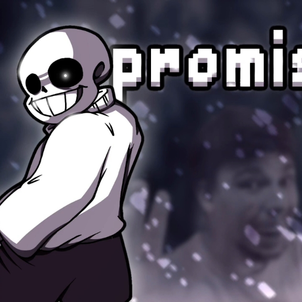 UNDERTALE - promised. Sans fight remake!_哔哩哔哩bilibili