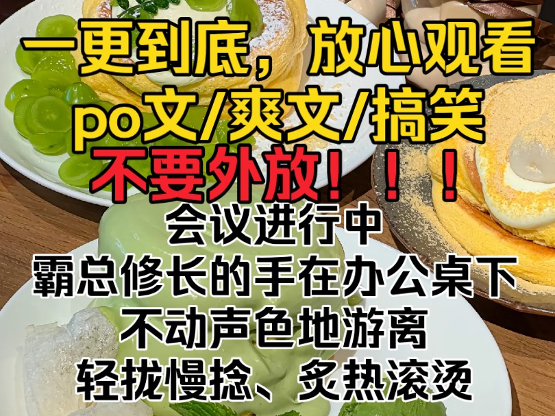 (完结文)会议进行中,霸总修长的手在办公桌下不动声色地游离.轻拢慢捻、炙热滚烫.他以为我会像从前一样,小白兔般羞红着脸.可我现在是po文女主...