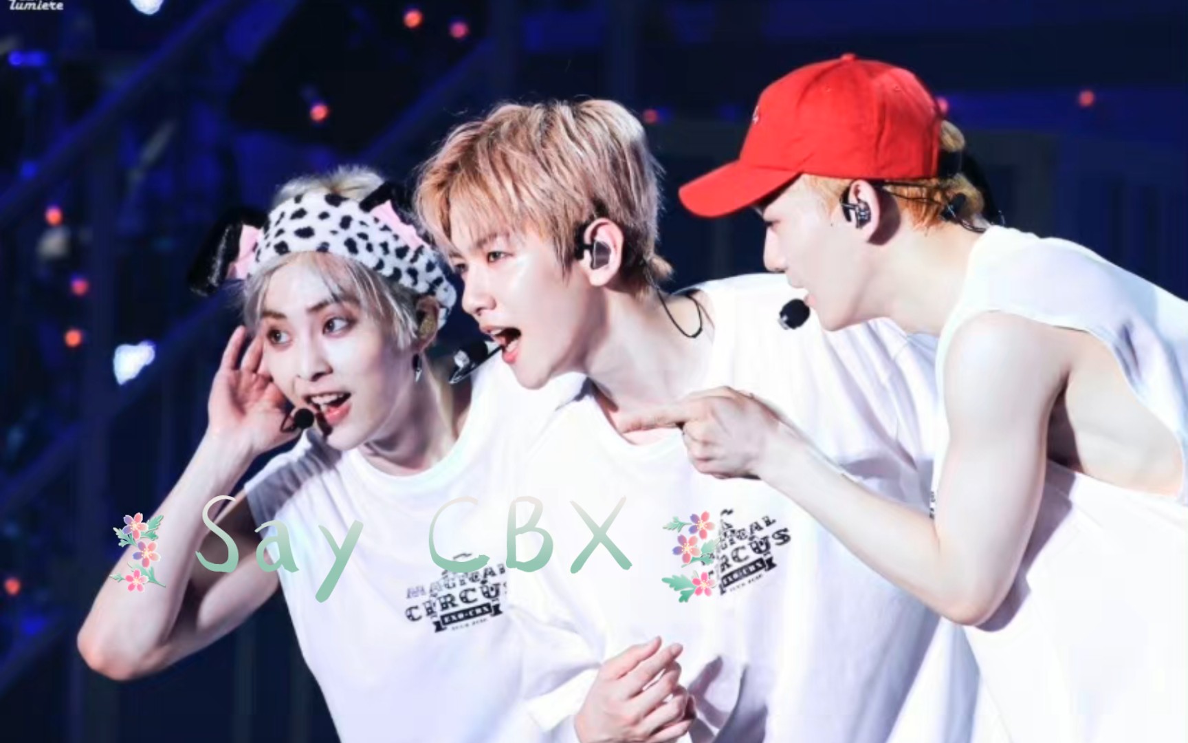 [舞台向reaction|cbx]exo特辑37.0:say yeah!say ho!say cbx!