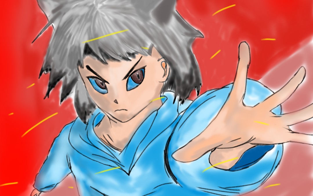 猫武士画一只可爱的小藤池з