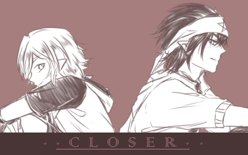 [图]【凹凸世界】【雷金】Closer — We ain't ever getting older.