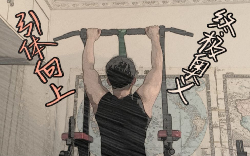 引体向上从零到一模糊在健身和搞笑区之间的up主分享引体向上的终极