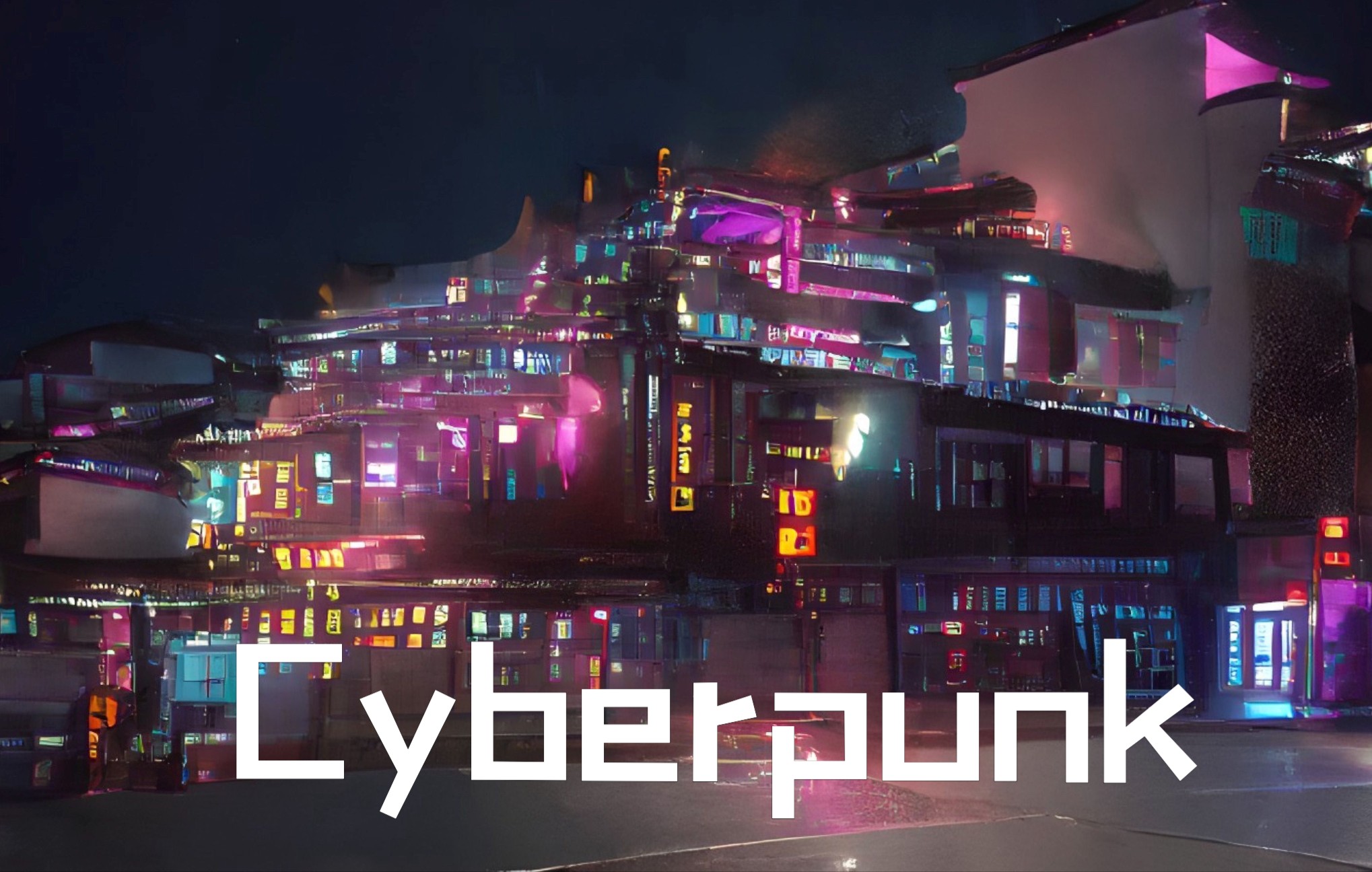 欢迎来到我的世界这里是纪元年2863cyberpunkcity