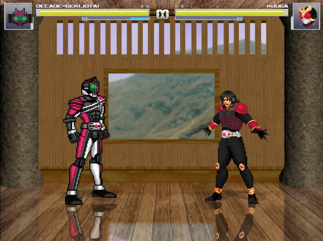 【mugen】假面骑士decade vs 假面骑士kuuga