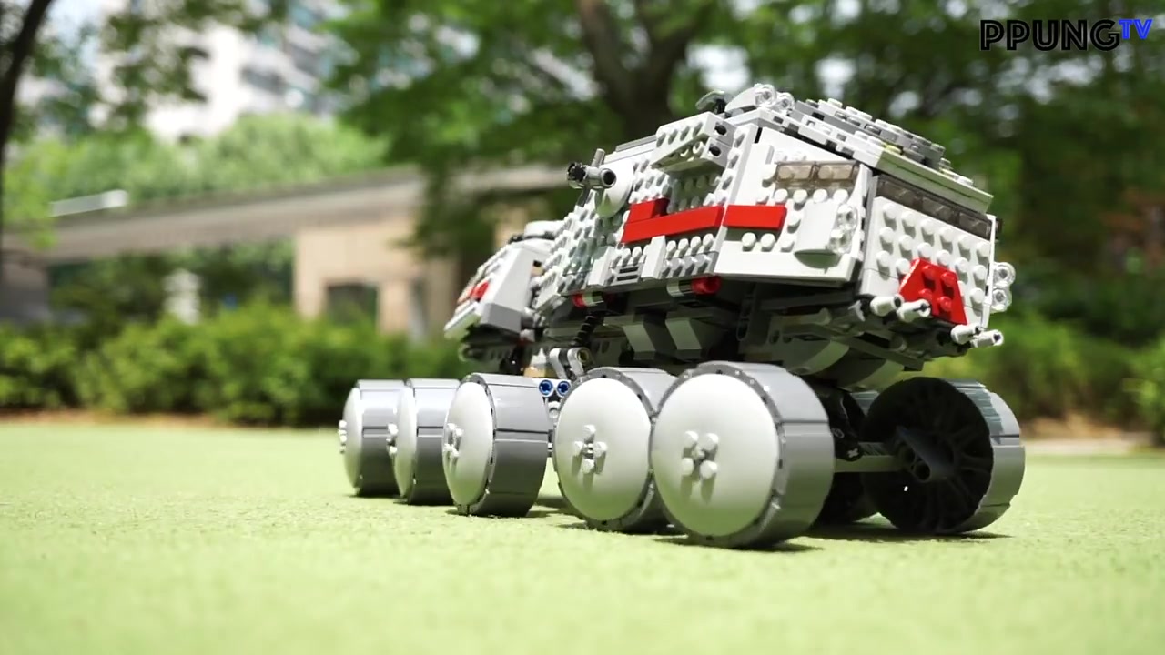 lego 星球大战75151 rc电动克隆涡轮坦克