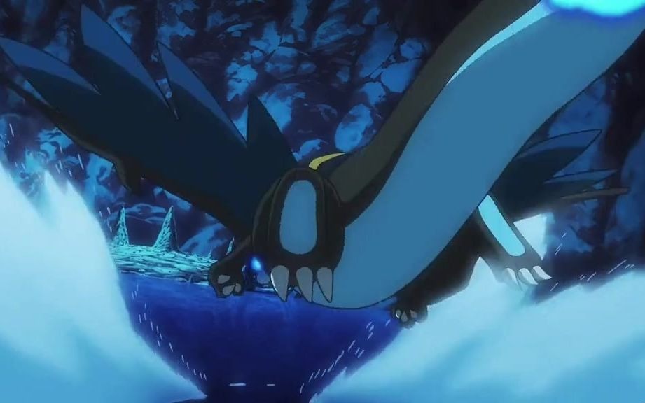 关都成都双冠军赤红!超进化喷火龙击败并收服传说中的宝可梦超梦!