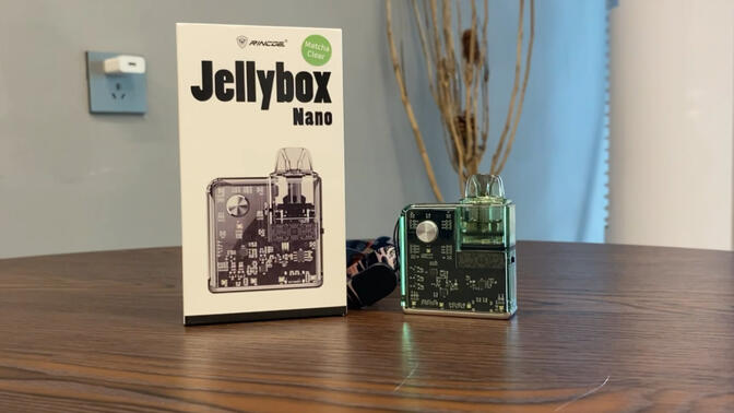 【一森电子烟】百日更新第31期-jellybox nano果冻注油盒子评测