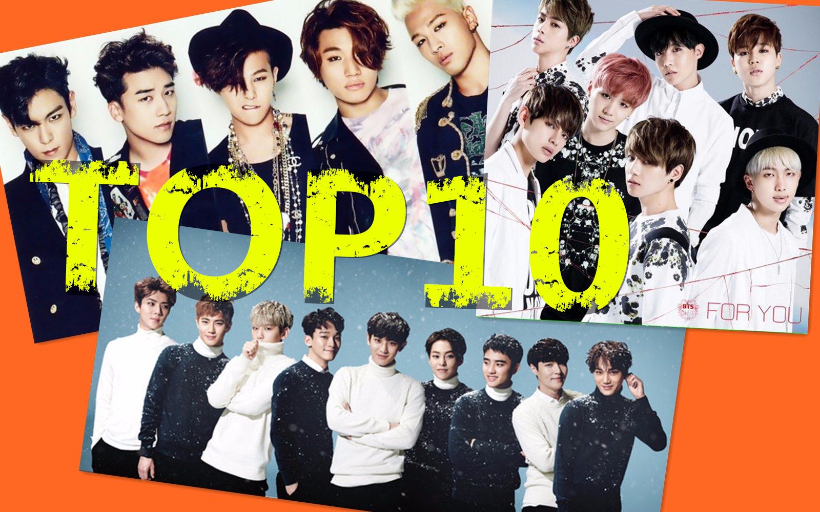 韩国男团top10图片