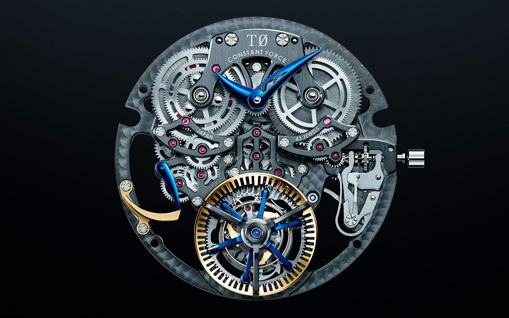 精工gs在2020年9月发布自制陀飞轮t0tzero恒定动力陀飞轮机芯