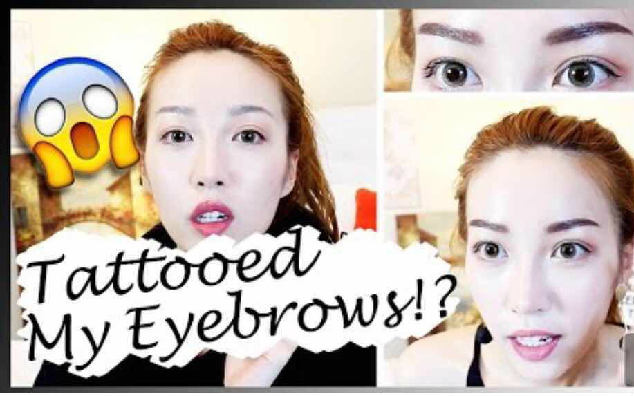 【半永久纹眉经验分享】♡My Eyebrow Tattoo Experience♡哔哩哔哩bilibili