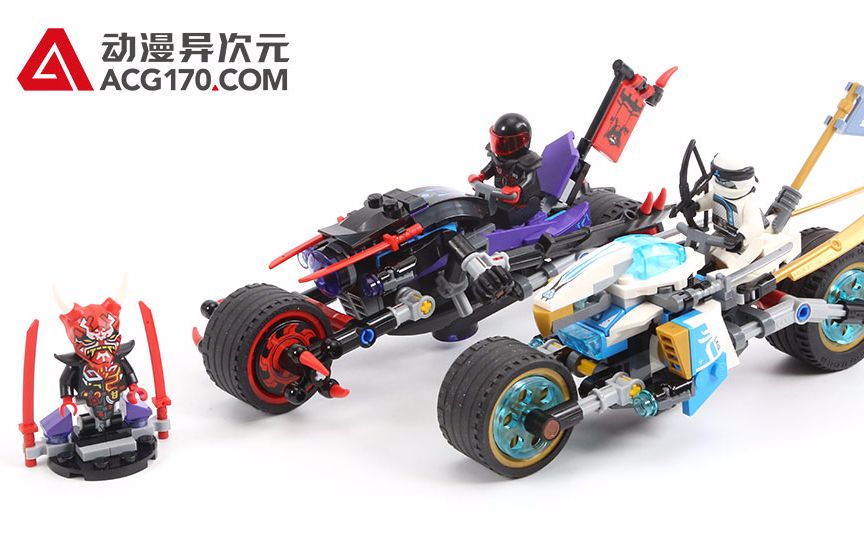 [图]【动漫异次元】乐高LEGO 幻影忍者 70639 巨轮摩托车追击战