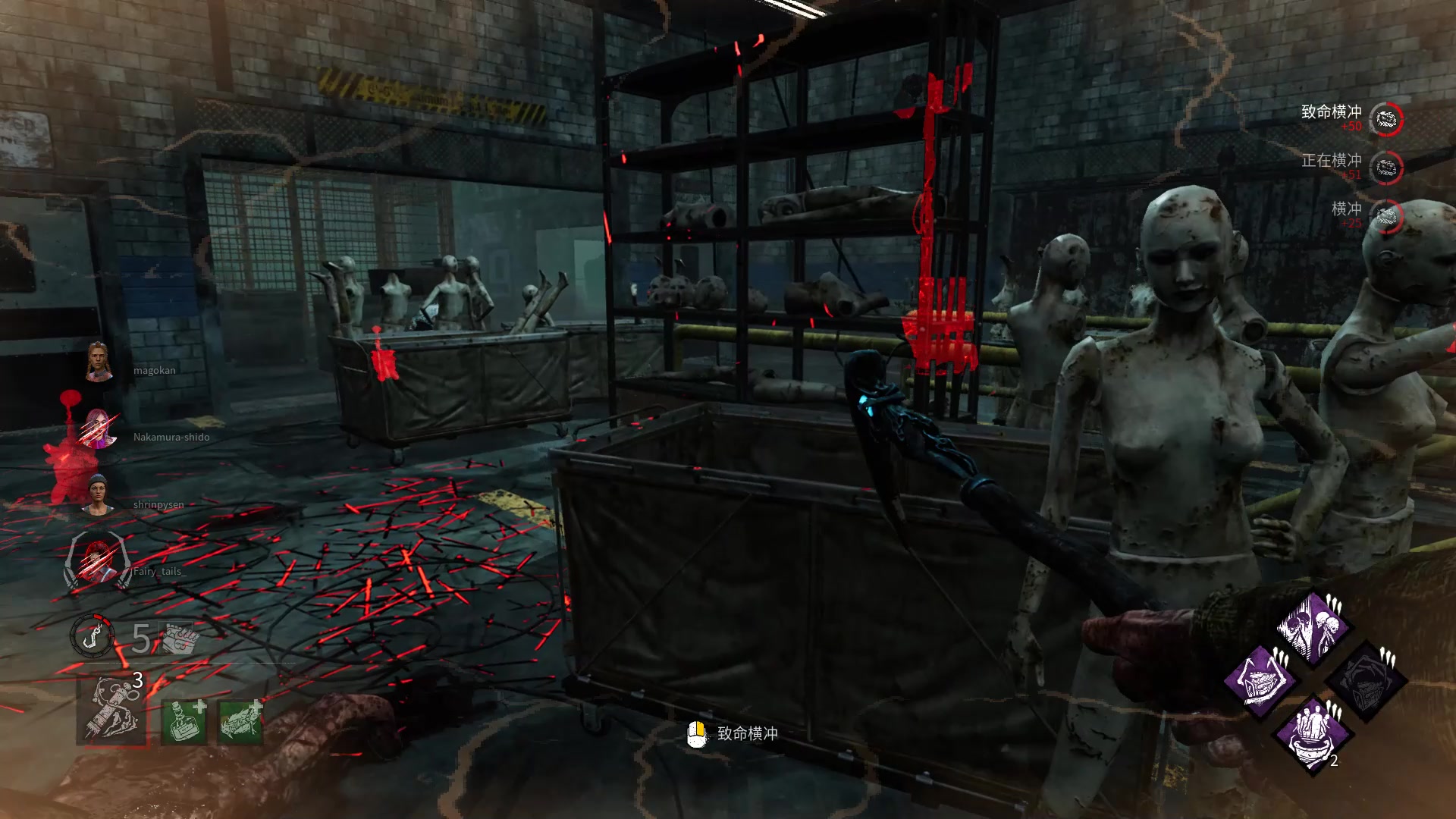 deadbydaylight黎明杀机第26期我的枯魔好像特别喜欢来室内图