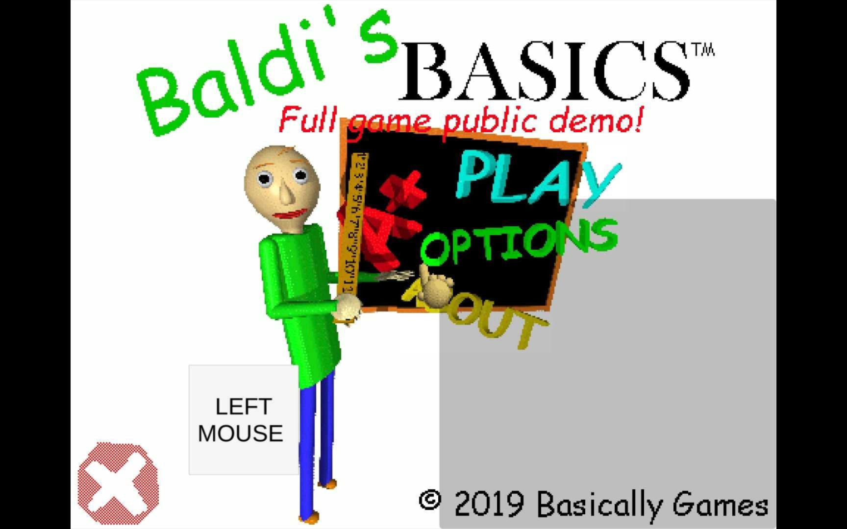 [图]巴迪的基础教育早期完整演示安卓版通关Baldi's basics full game public demo v1.1 Android