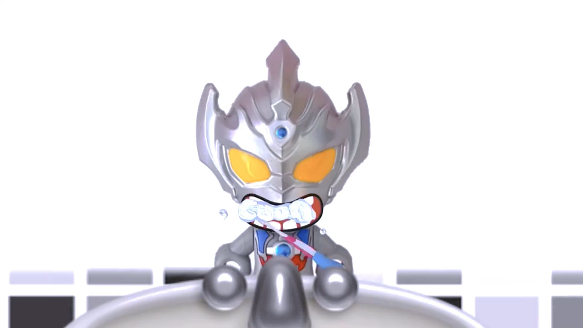 奥特曼动画,小赛罗喜欢吃蔬菜还是鸡腿