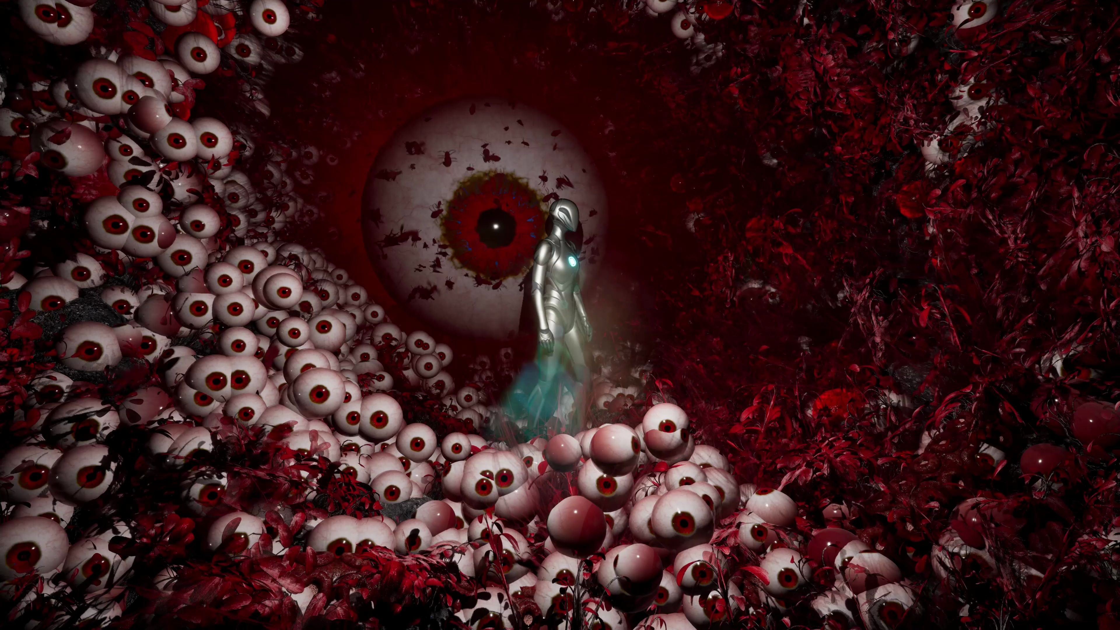 【ue5】克苏鲁场景,大眼睛