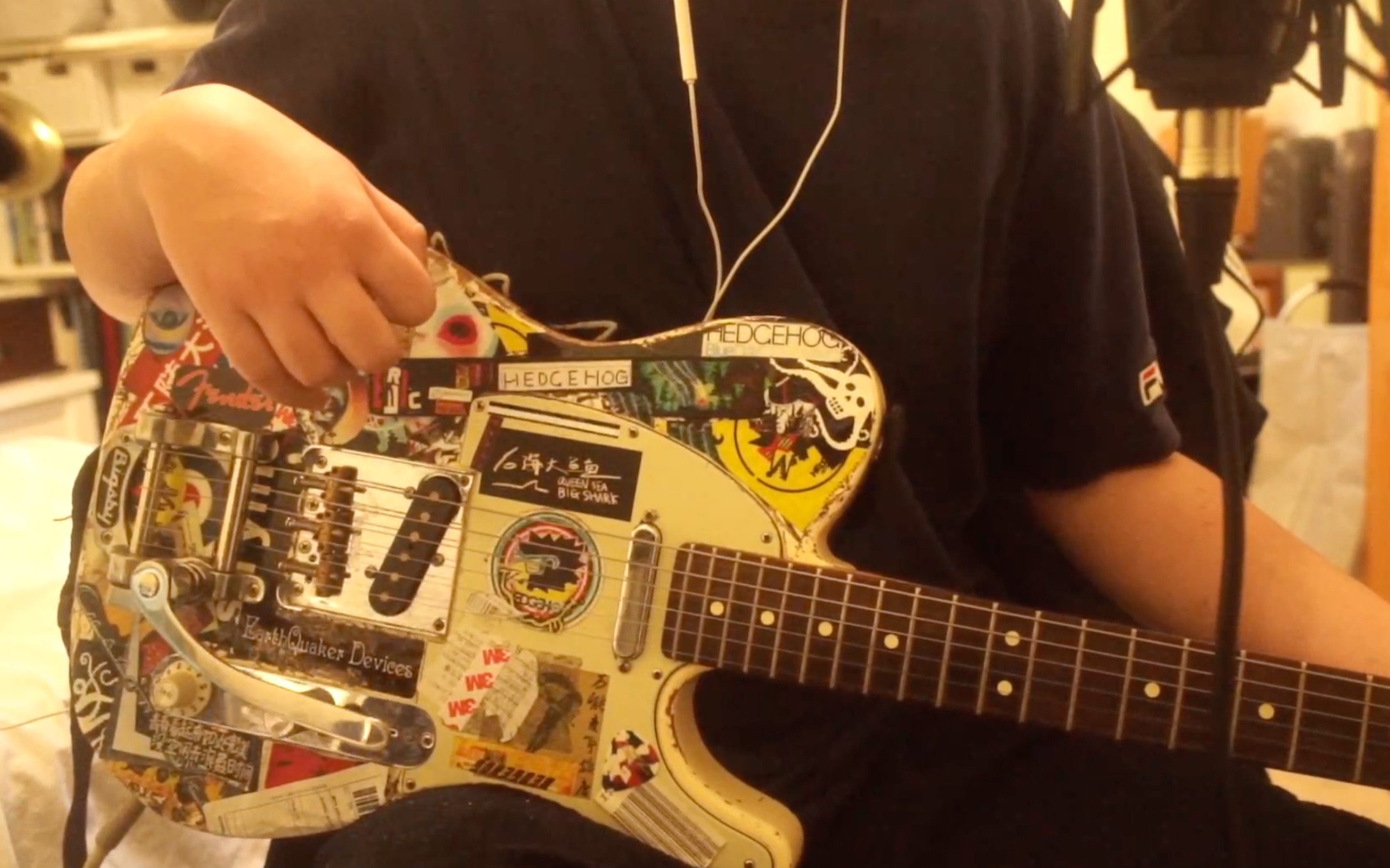 锻高潭 教学 惘闻乐队 谢玉岗部分电吉他【特殊调弦以及泛音以及其余