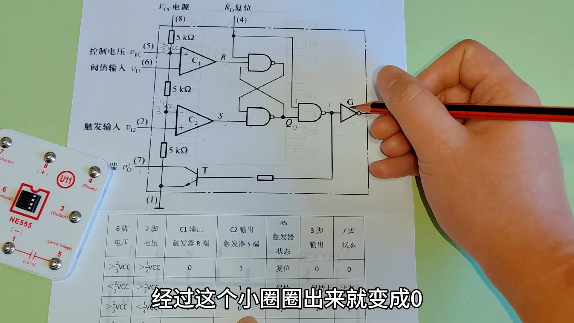 电子积木:NE555内部结构解读哔哩哔哩bilibili