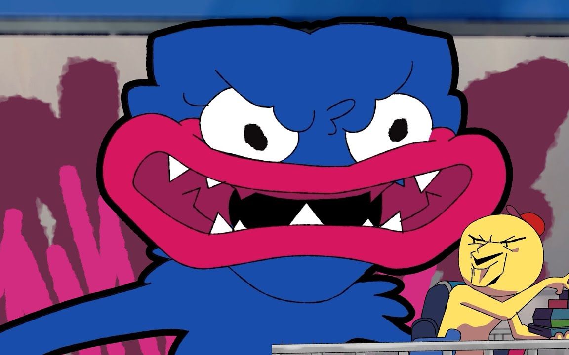 【poppy playtime】愤怒的huggy wuggy