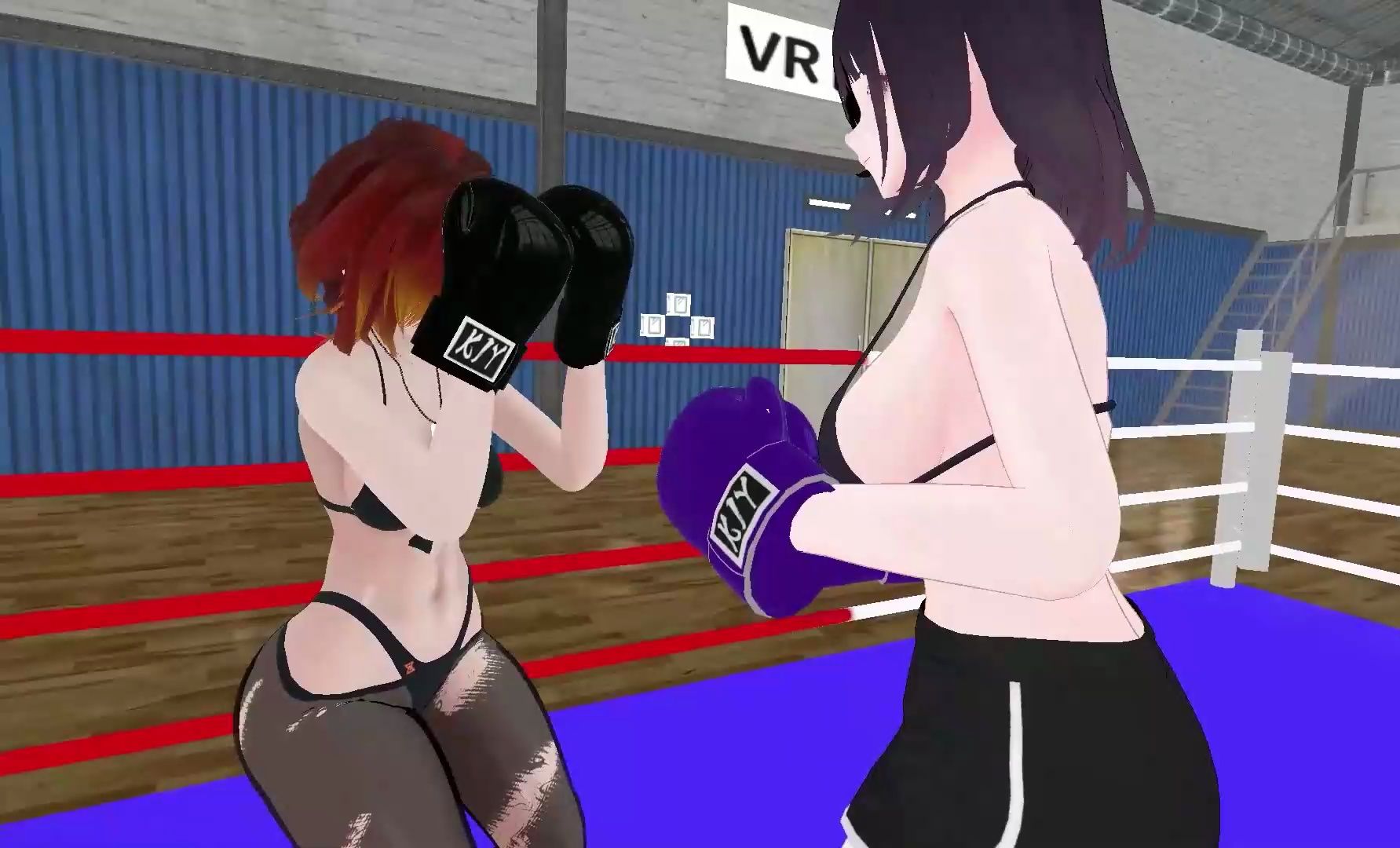 女子拳击游戏:日常训练