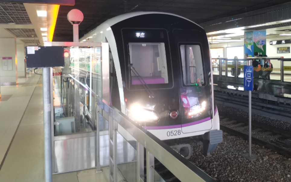 上海地铁5号线0528出莘庄站进入折返线