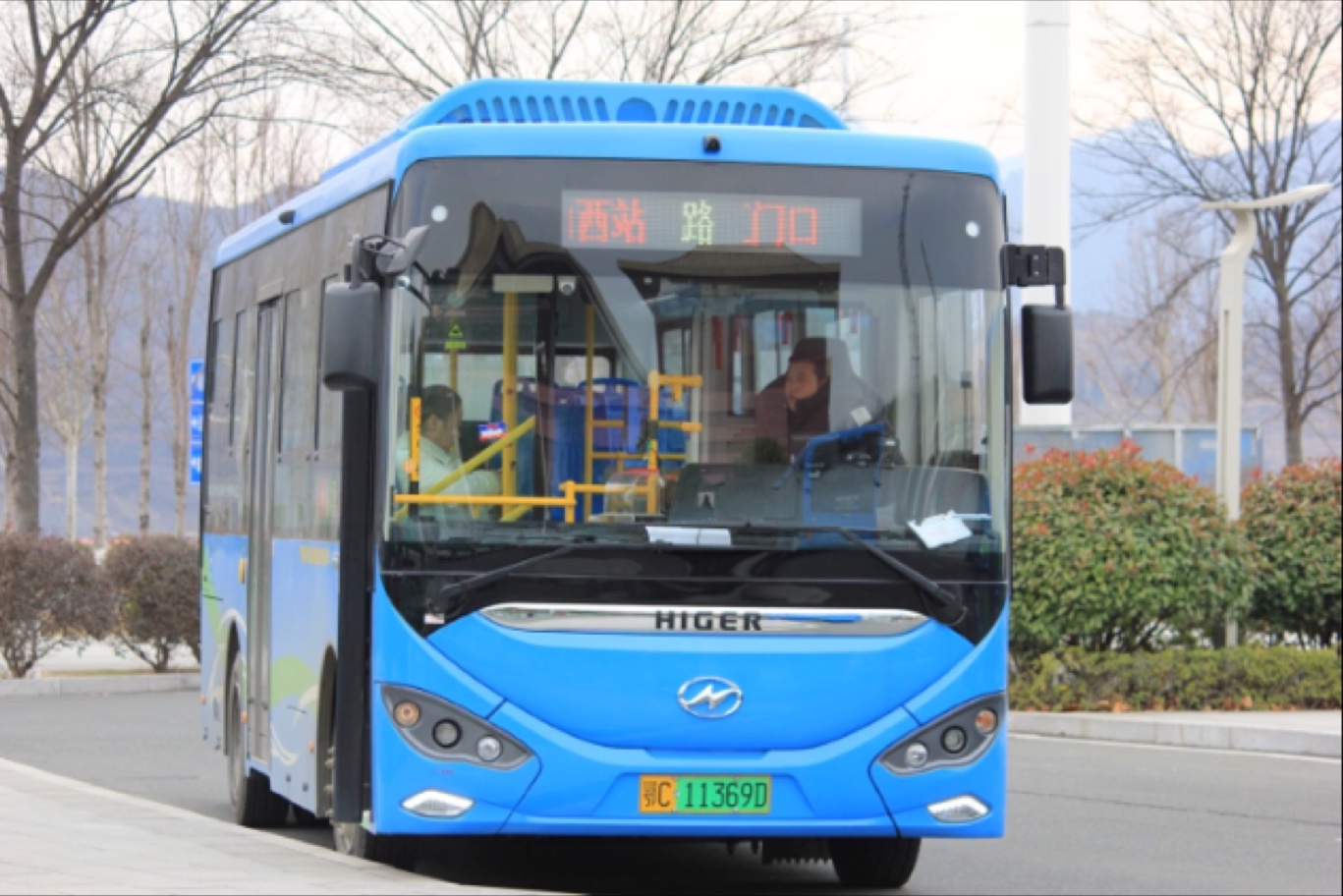 丹江口公交海格klq6816gbevn7运行实录