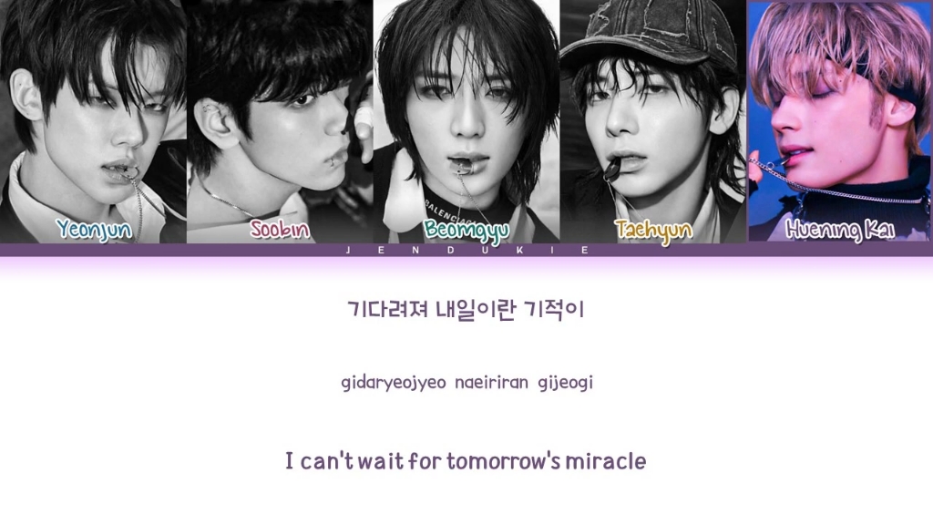 txt回归非主打之光miracle 太仙了 歌词分布认人版