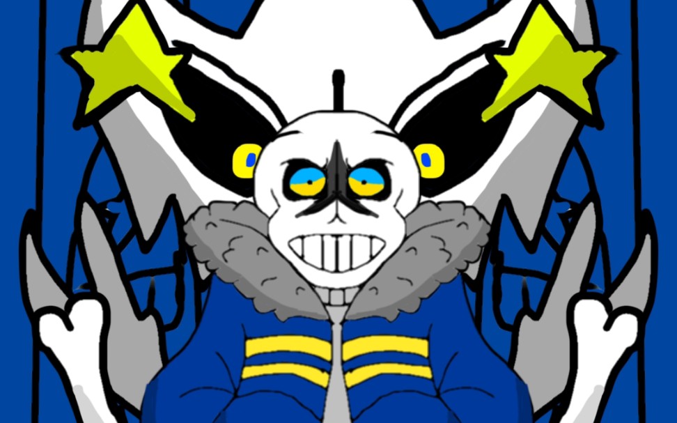 [绘画]outerglitch sans