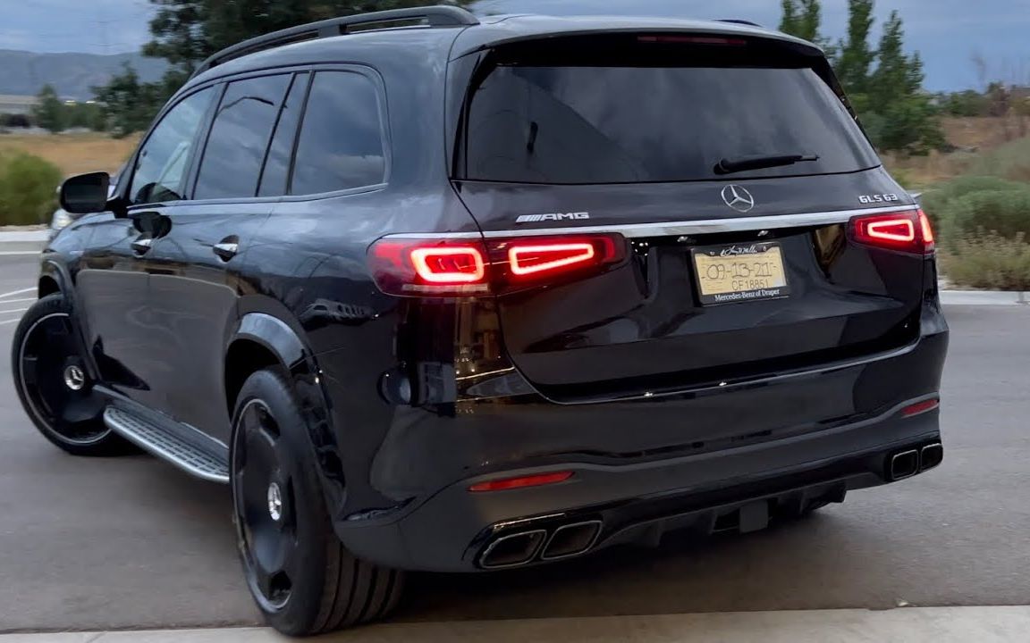 2021梅赛德斯amg gls63 离开经销店4k