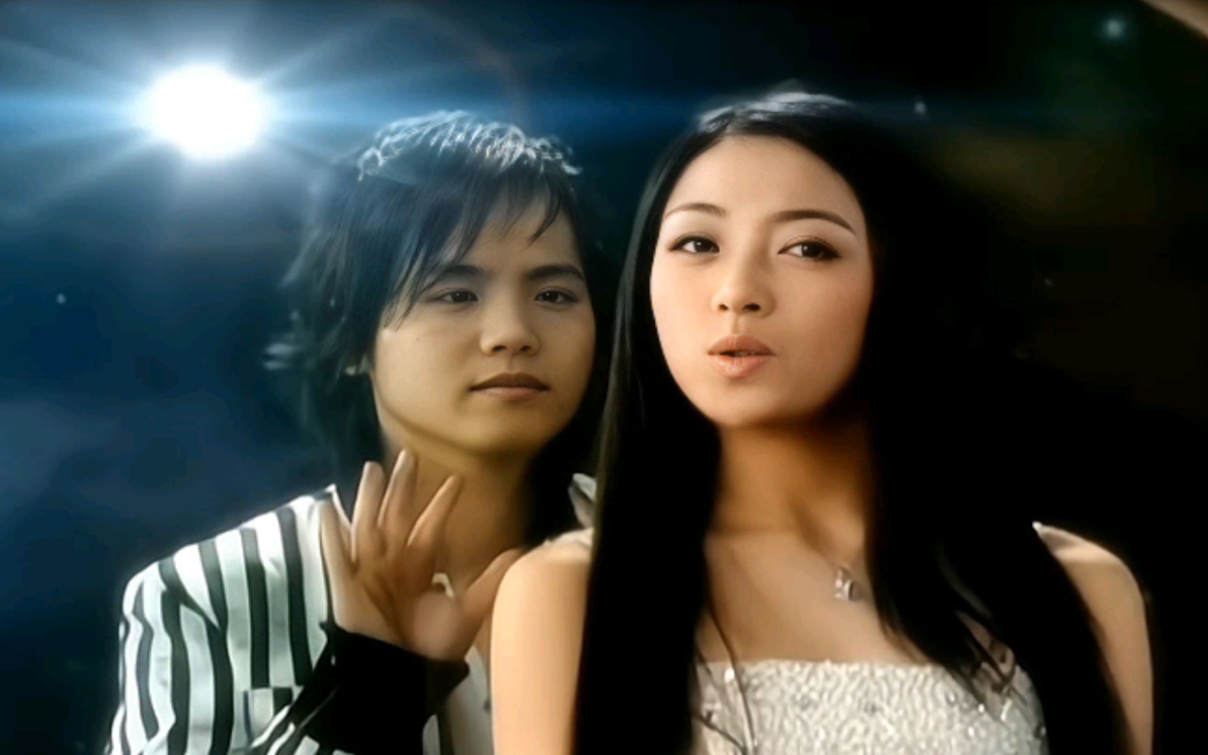 【ai 人像增强】沈丹丹/郑源《幸福恋人》官方完整版mv超清修复精选