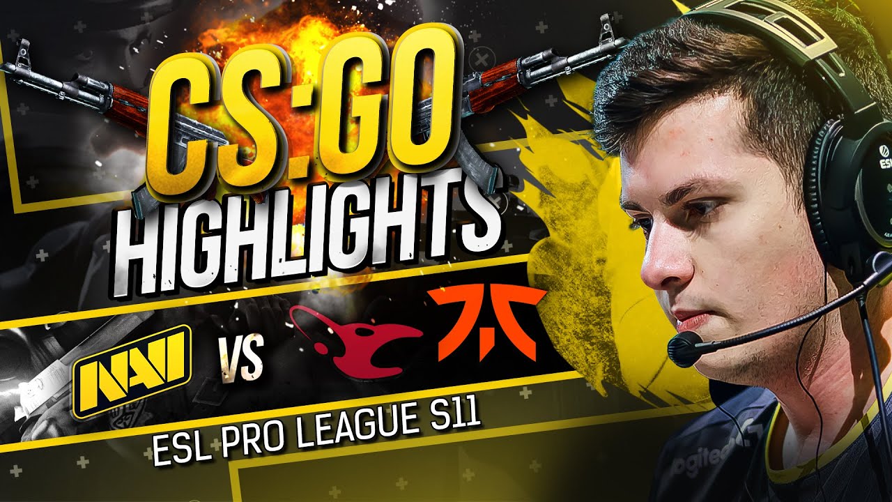 【csgo】navi vs mousesports, fnatic @ esl pro league s11