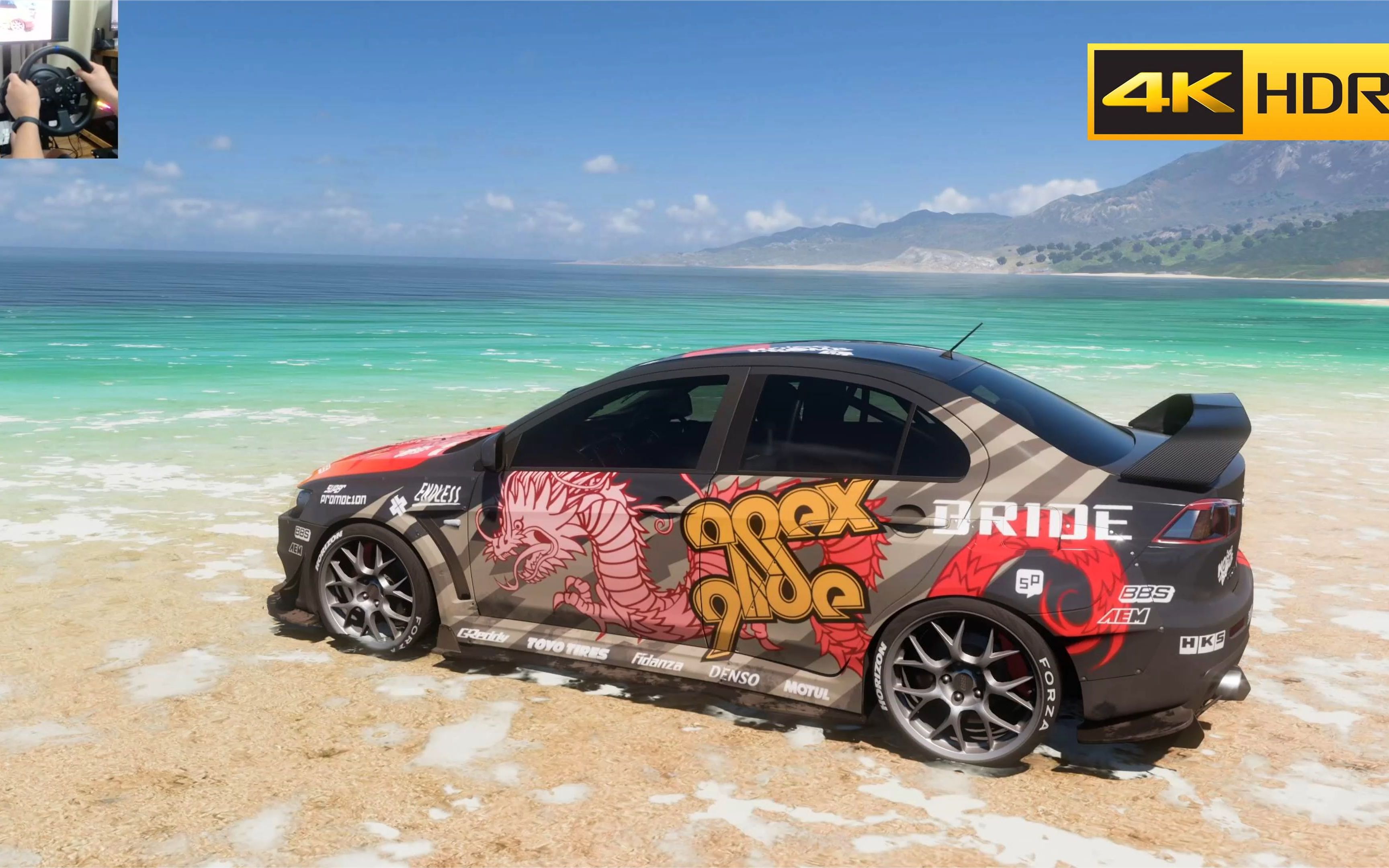 试驾750马力 2008款 三菱 lancer evolutionx gsr 【极限竞速地平线5