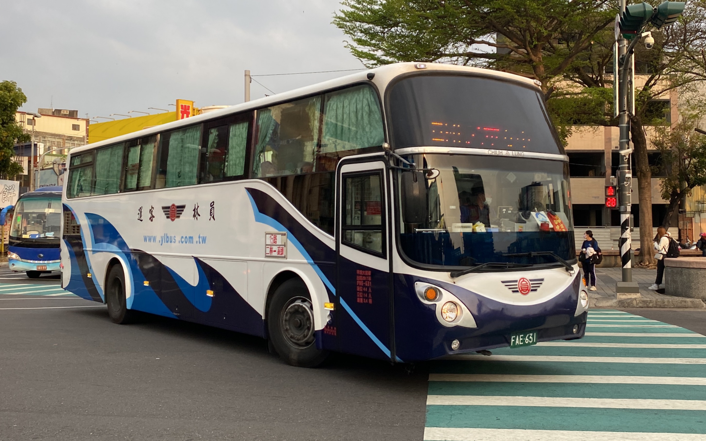 員林客運 hino rk8jrva高巴 彰化女中乙車 fae-631