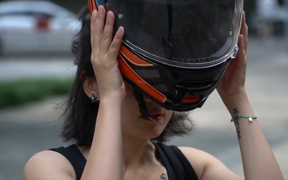 活动作品重庆女骑士小熙访谈坐骑ktm390