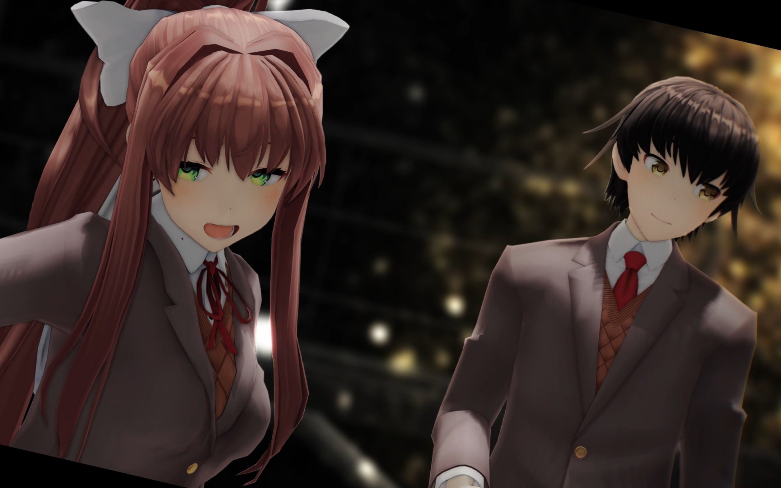 [图]DDLC・MMD】About You Now (Doki Doki Literature Club!)