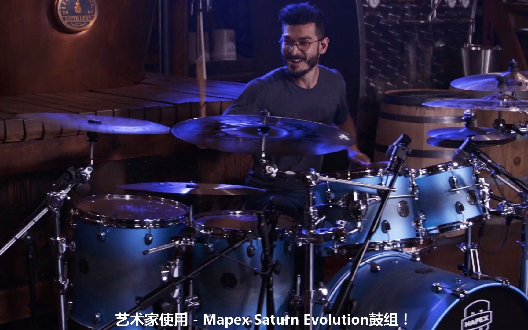 美派斯艺术家 Richie Martinez演奏'土星'系列军鼓(Mapex Saturn Evolution)哔哩哔哩bilibili