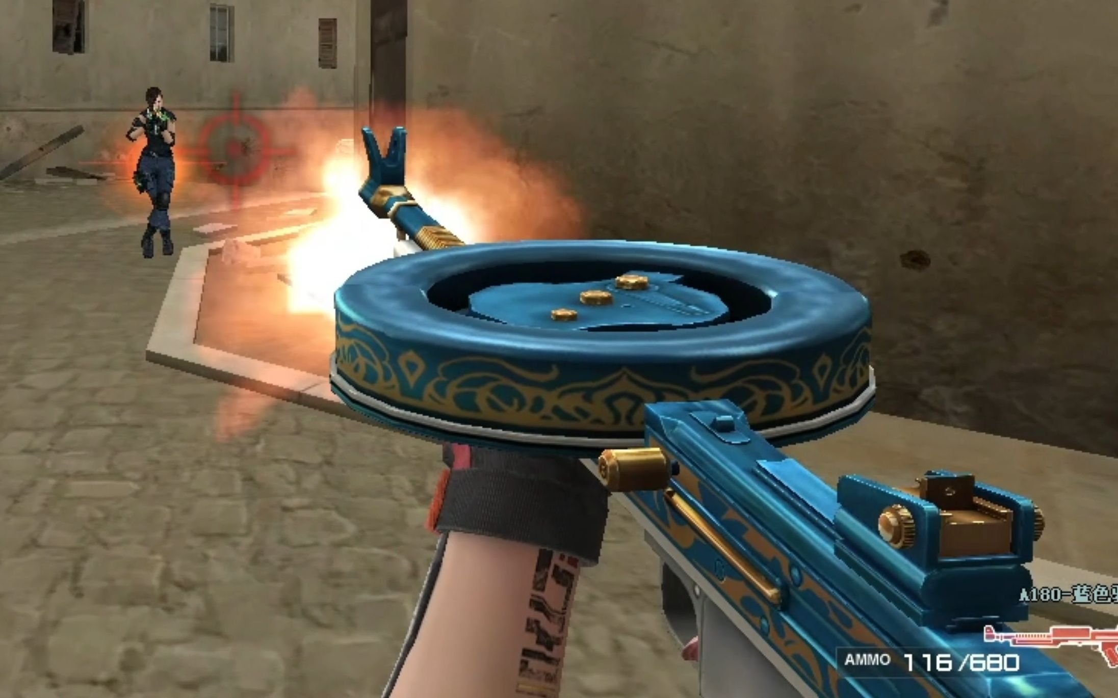 cf : 当a180打爆破会发生什么