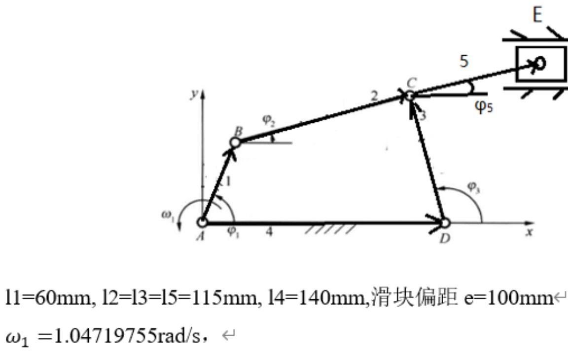 [图]【机械原理课设matlab】六杆机构运动学仿真