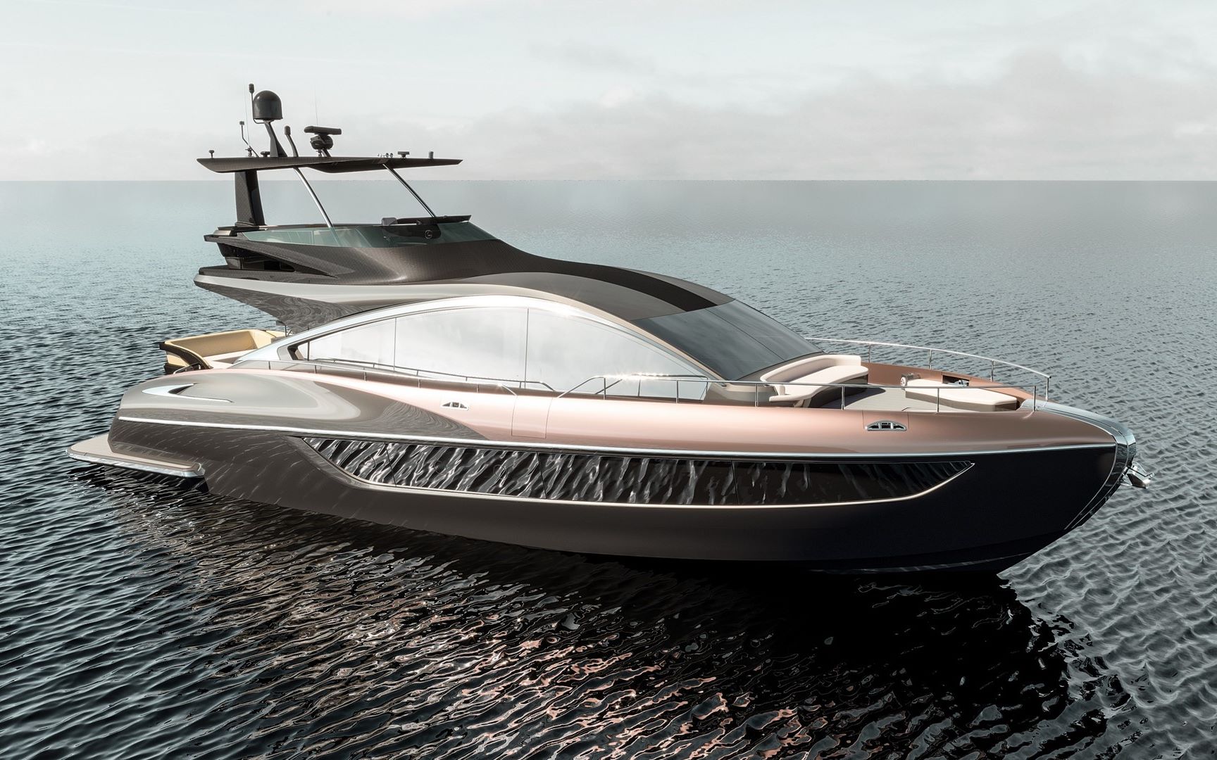 雷克萨斯ly650豪华游艇 全球首测