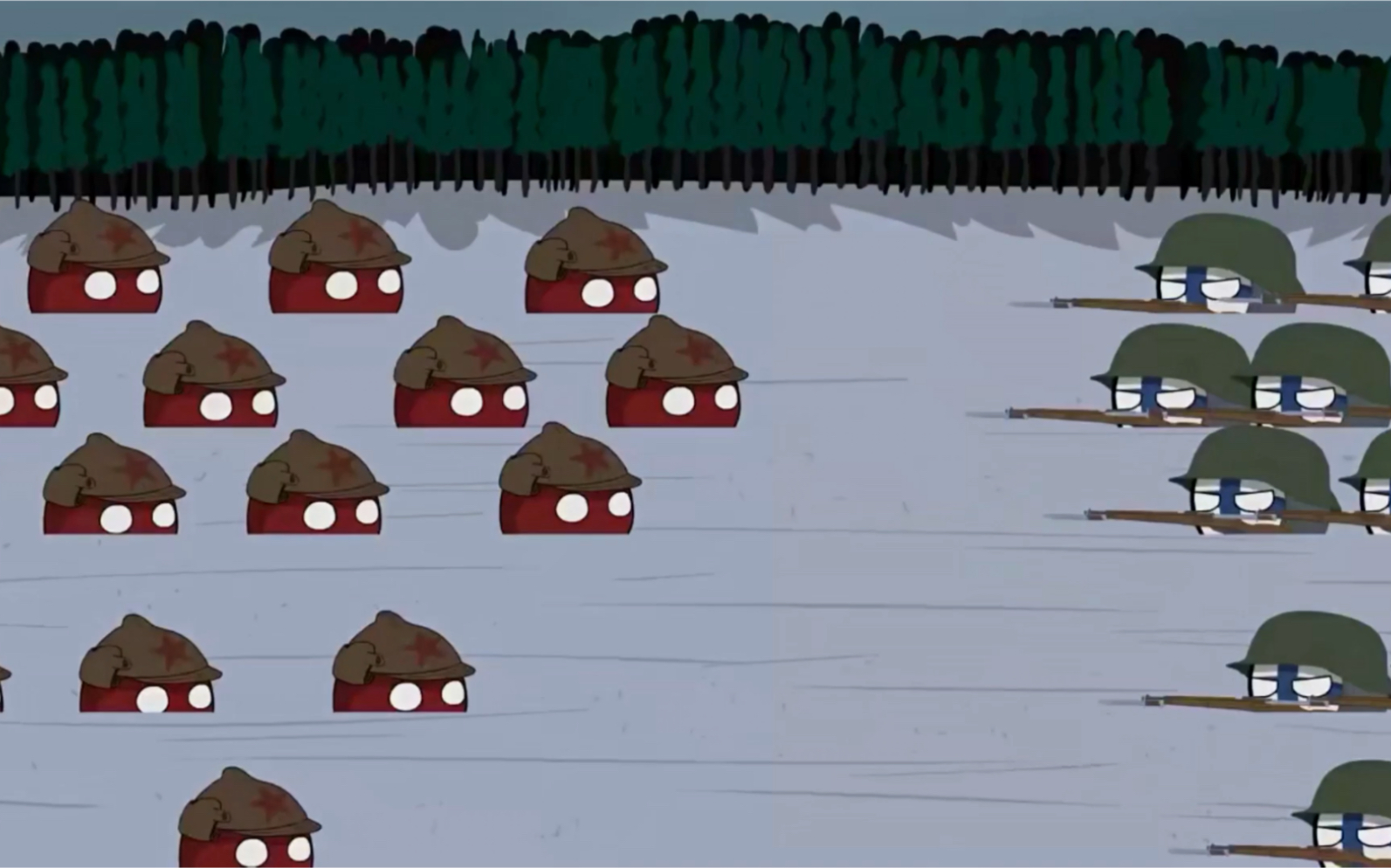 国家球苏芬战争当雪开始说芬兰话