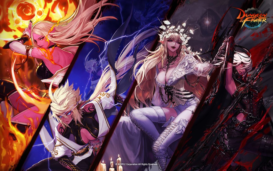 dnf韩服暗夜使者三次觉醒宣传视频