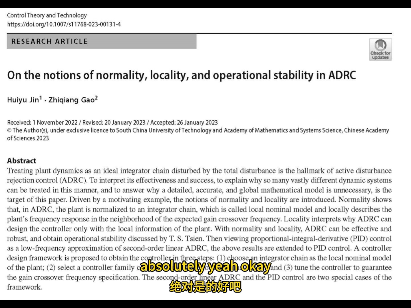 AGI播客: ADRC的两个关键概念 Normality, Locality哔哩哔哩bilibili