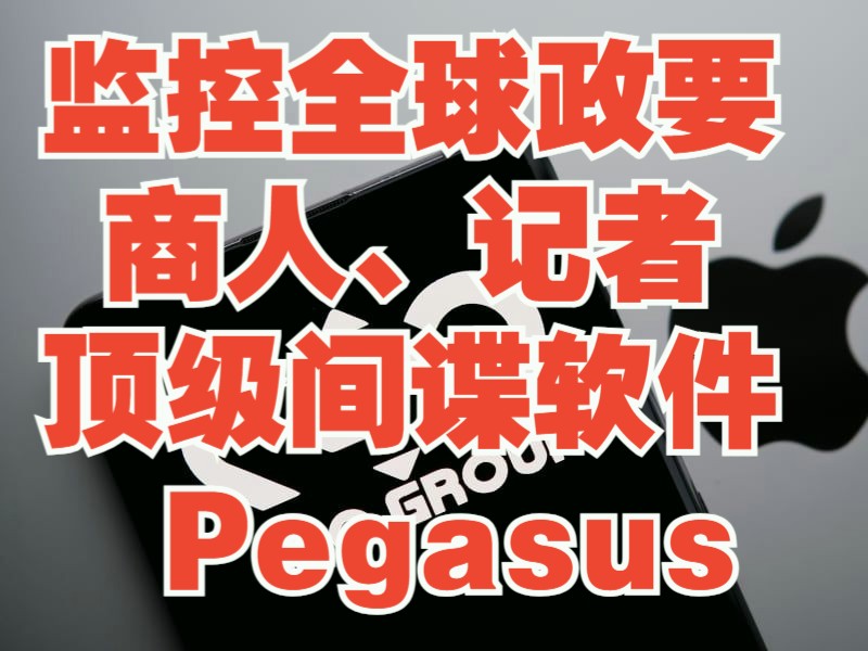 监控全球政要、商人和记者的顶级间谍软件Pegasus哔哩哔哩bilibili