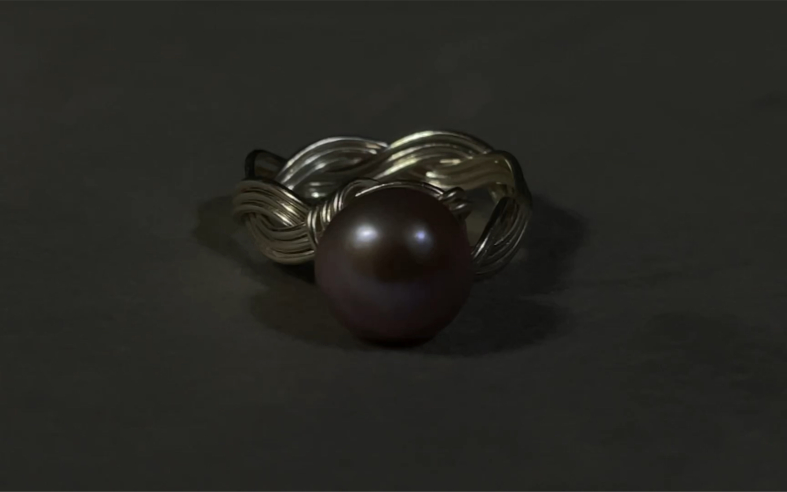 巴洛克珍珠戒指