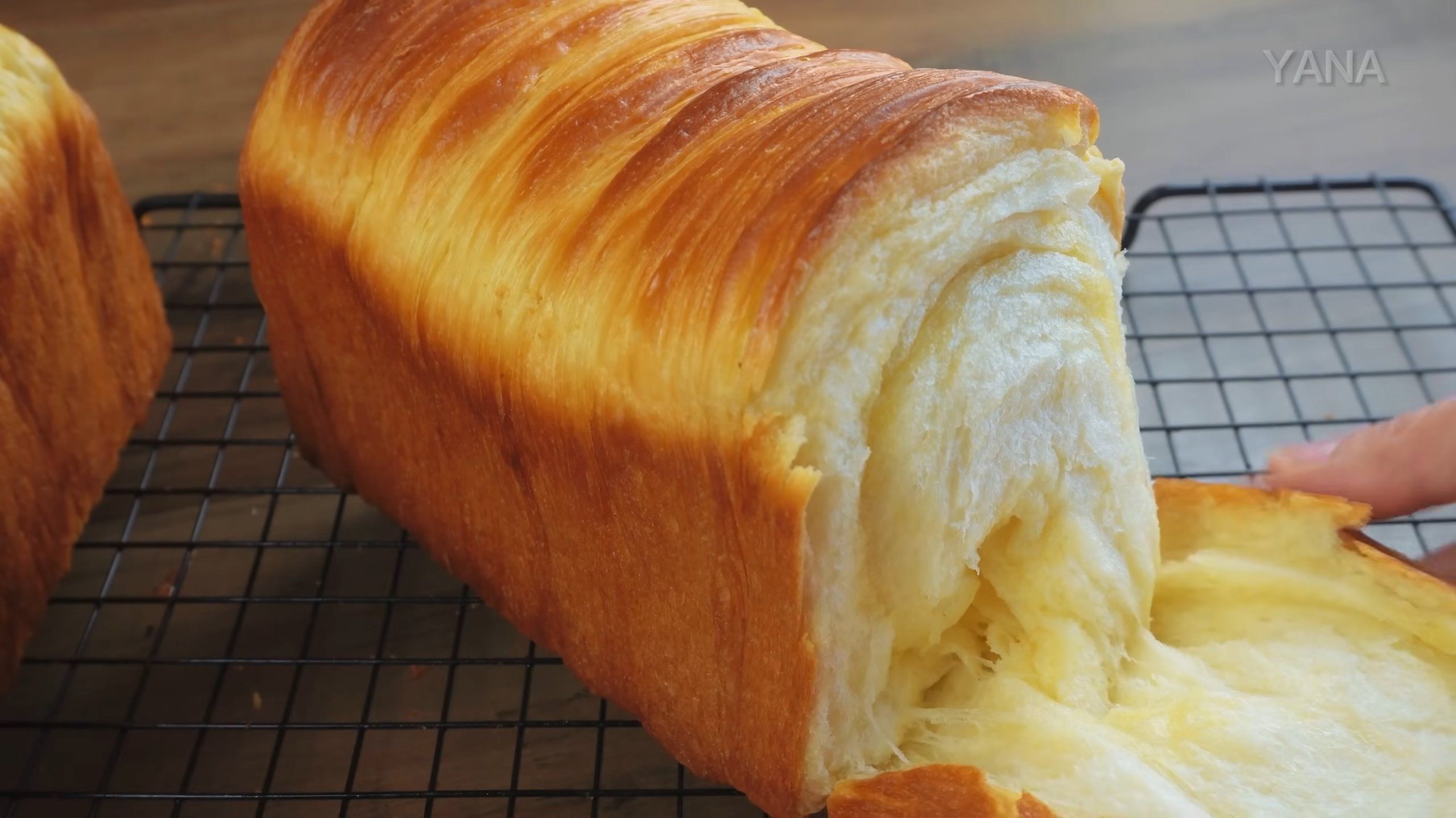 丹麦千层黄油吐司,极简配方danish puff pastry butter toast