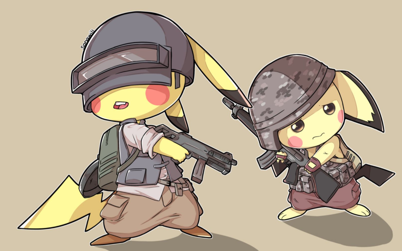 绝地求生之笨瞎聋系列