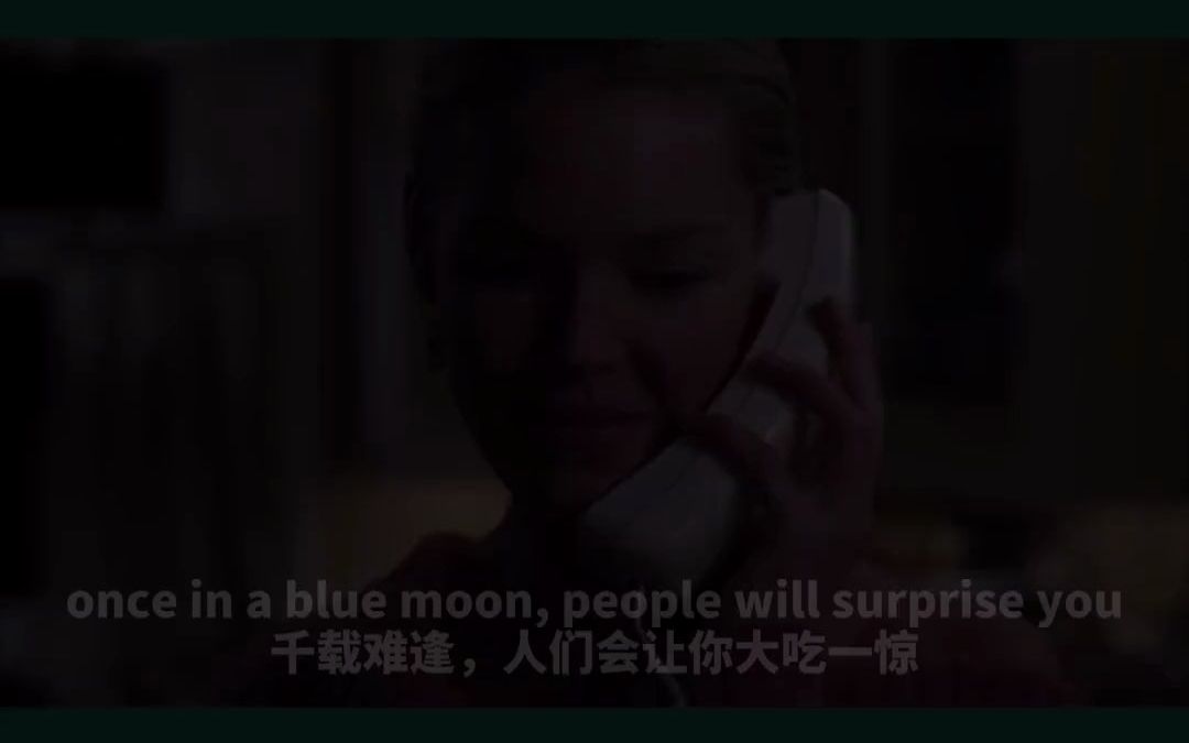 7016872407877111043Once in a blue moon 千载难逢用英语怎么说 每日英语 英语 口语哔哩哔哩bilibili