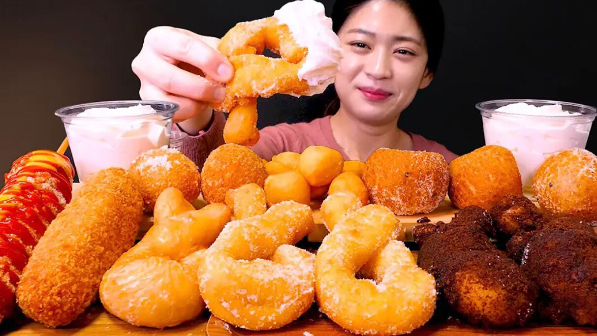 【sinae】巧克力,鲜奶油糯米麻花