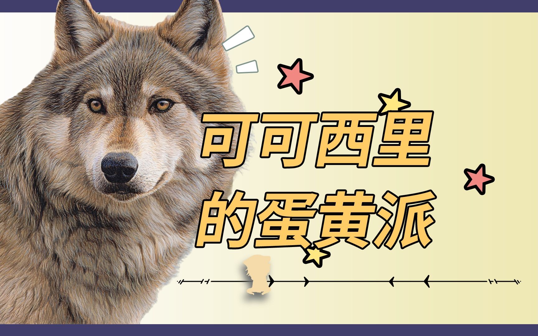 因为一个蛋黄派,可可西里的狼,命运的齿轮开始转动了