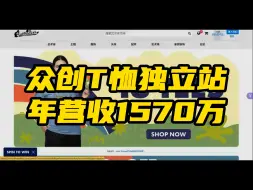 Download Video: 众创T恤独立站，年营收1750万--独立站建站找我