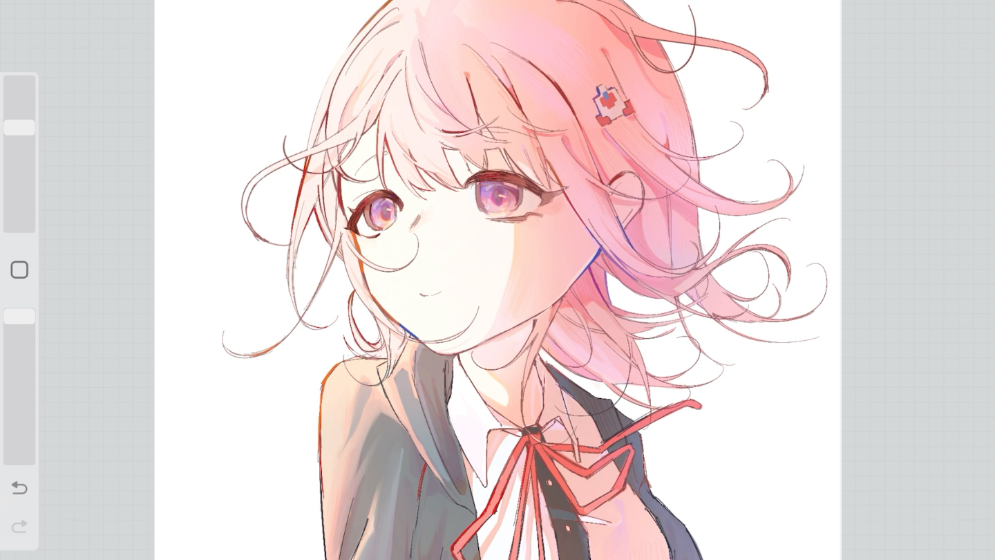 弹丸论破绘画过程七海小天使嘿嘿